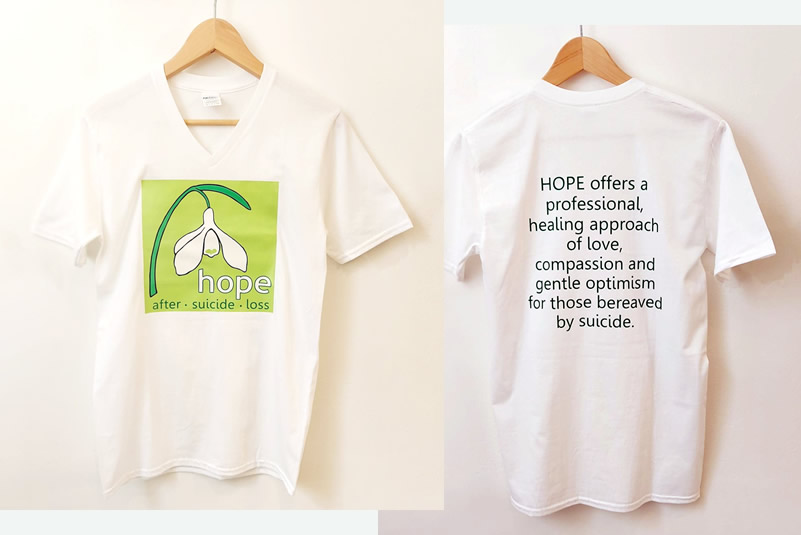HOPE T-Shirts £14.99 each inc p&p)