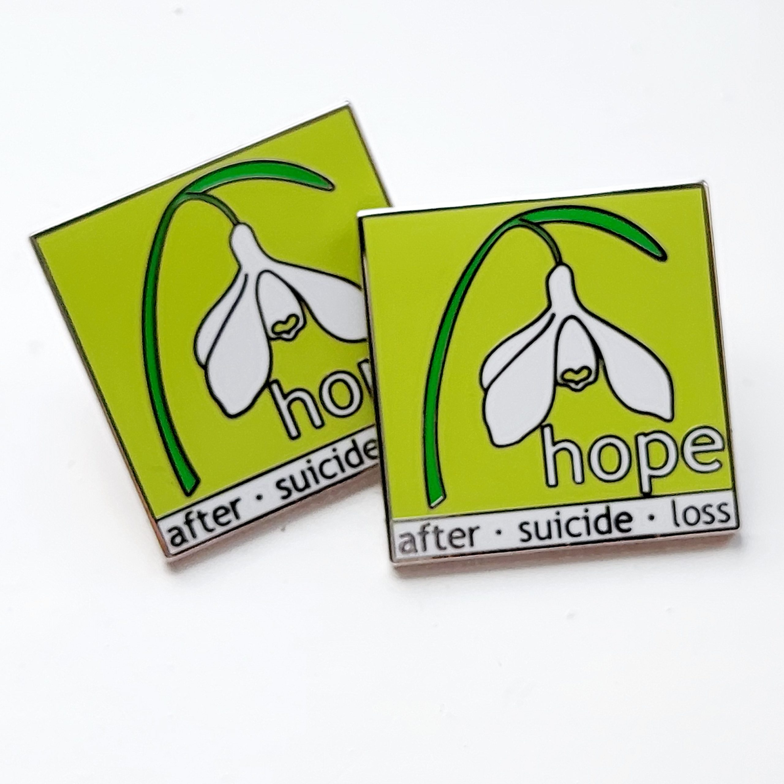 HOPEs enamel pin badges 2 for £5.99(inc p&p)